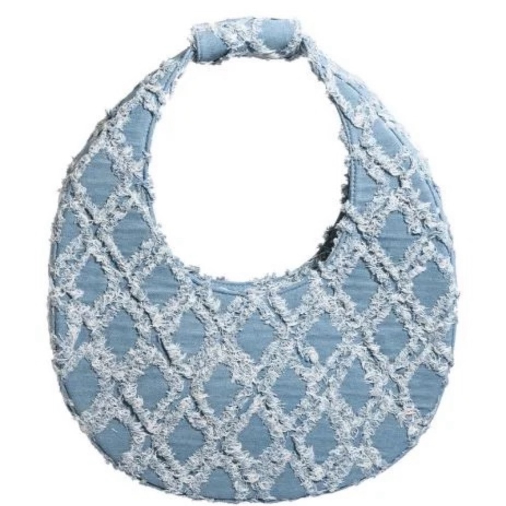RUN THE WORLD DENIM PURSE In DENIM